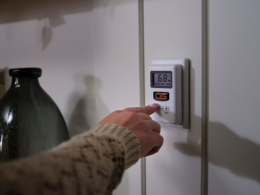 Wall Mounted Wireless Thermostat