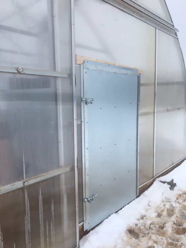 Insulated Outside Fire Door